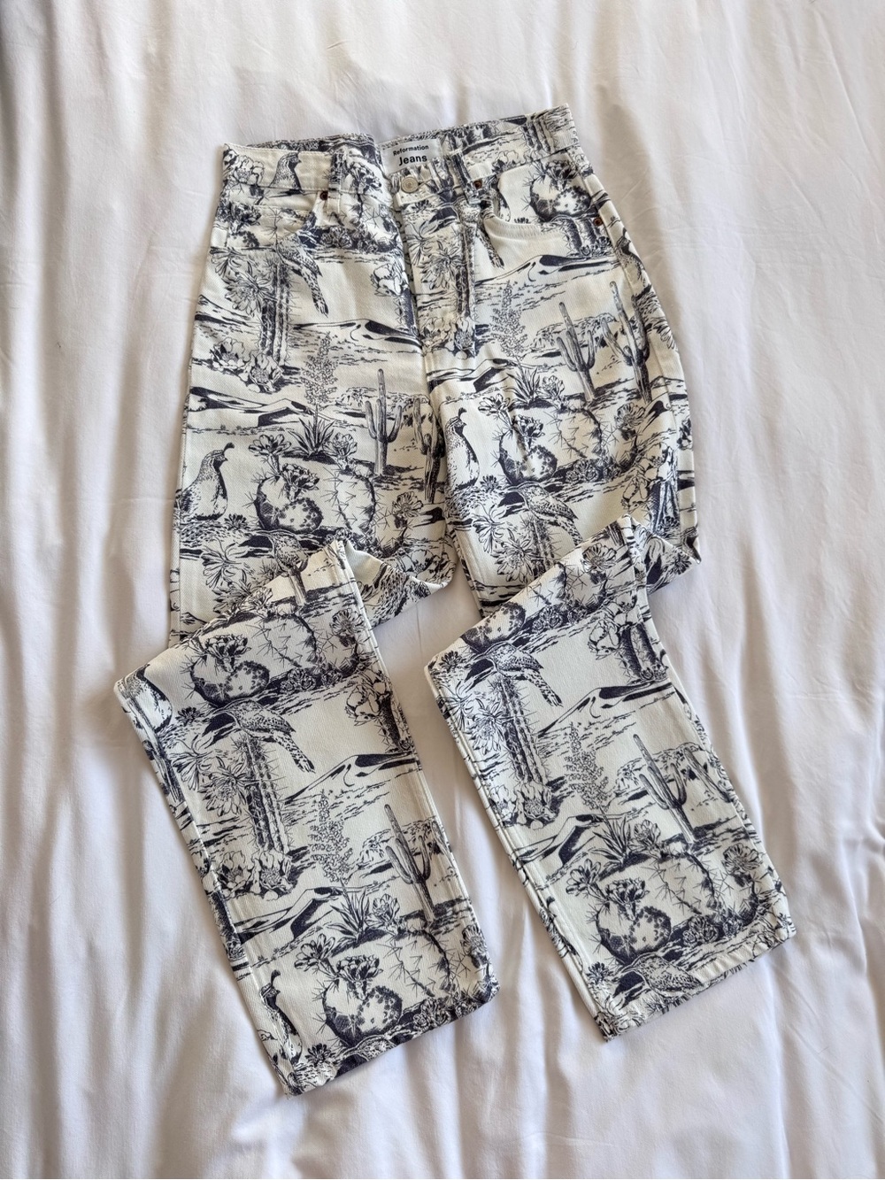 Reformation Sonoran Desert Print Jeans